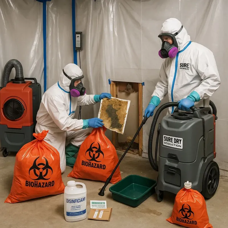 Contaminated Water Handling Protocols process in Cowan, TN